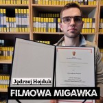 Jędrzej Hejduk, wojewódzka nagroda dla pracownika WFO za najlepszą pracę magisterską
